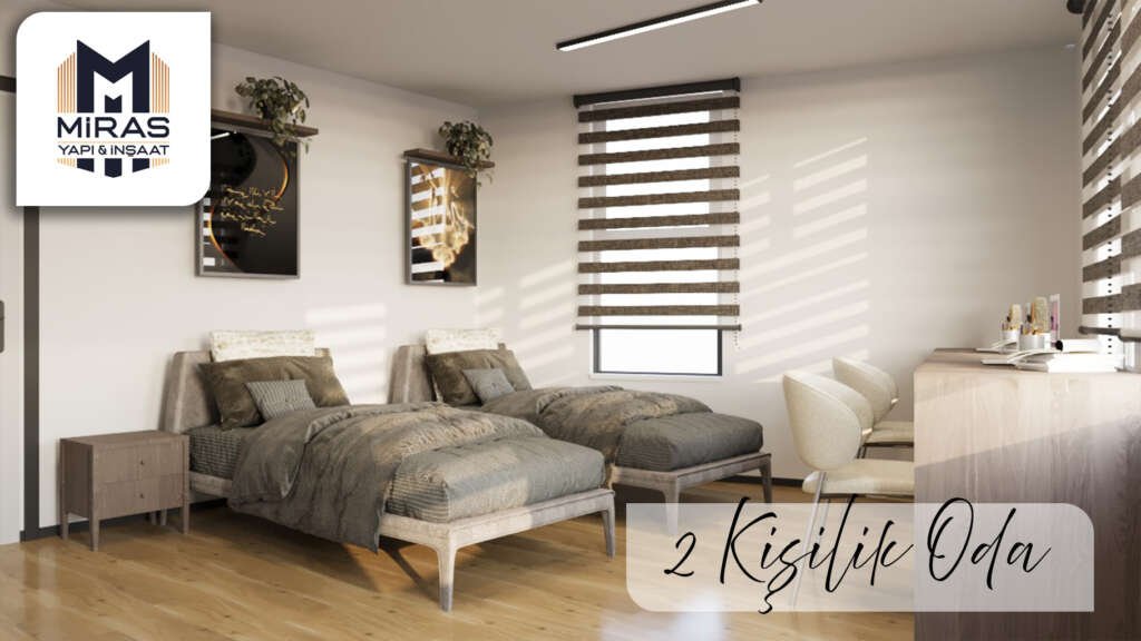 2 kişiliik oda
