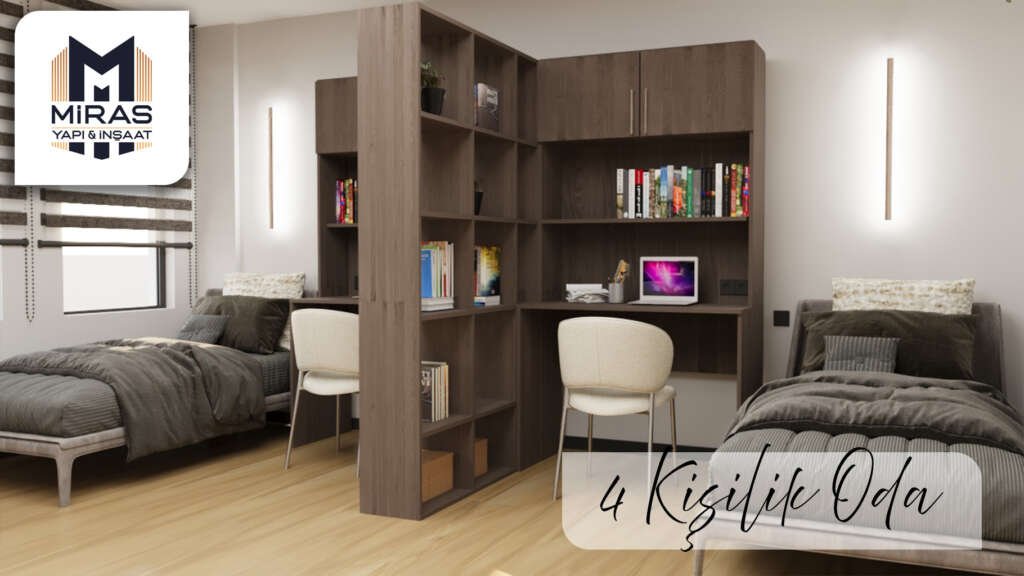 4 kişiliik oda