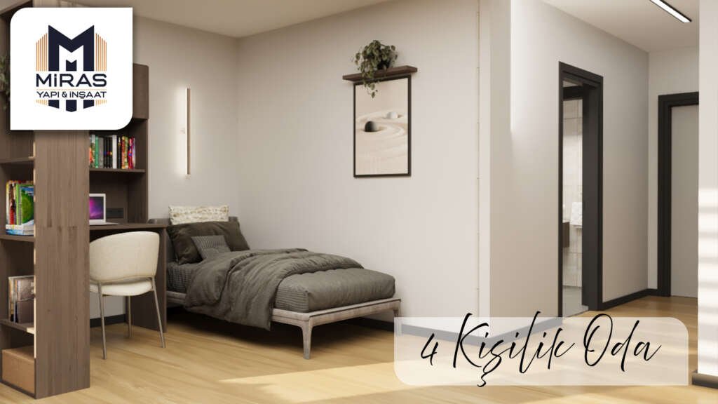 4 kişiliik oda 1